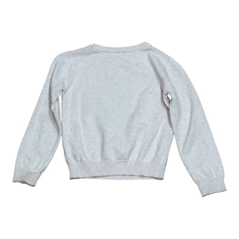 OshKosh Sweater Girls 5T Light Pink Owl Pullover Knit Crewneck Cute Animal Print - Picture 7 of 7